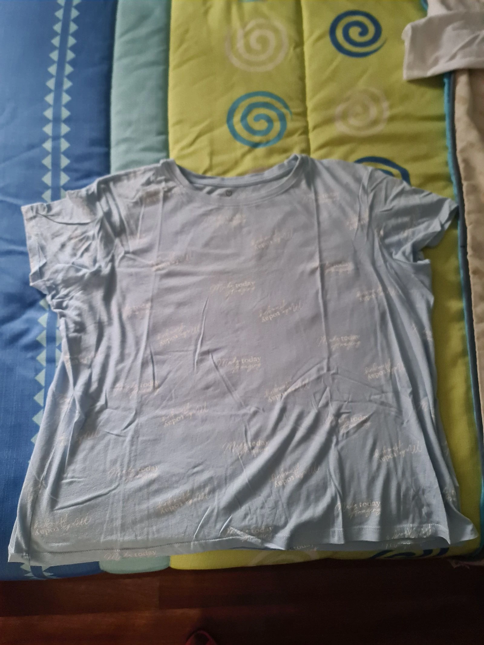 Camiseta azul